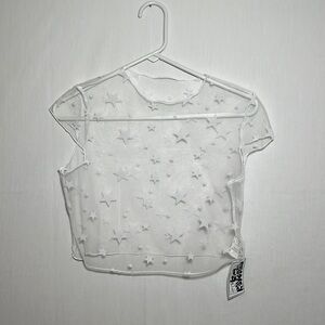 SHEER STAR TOP